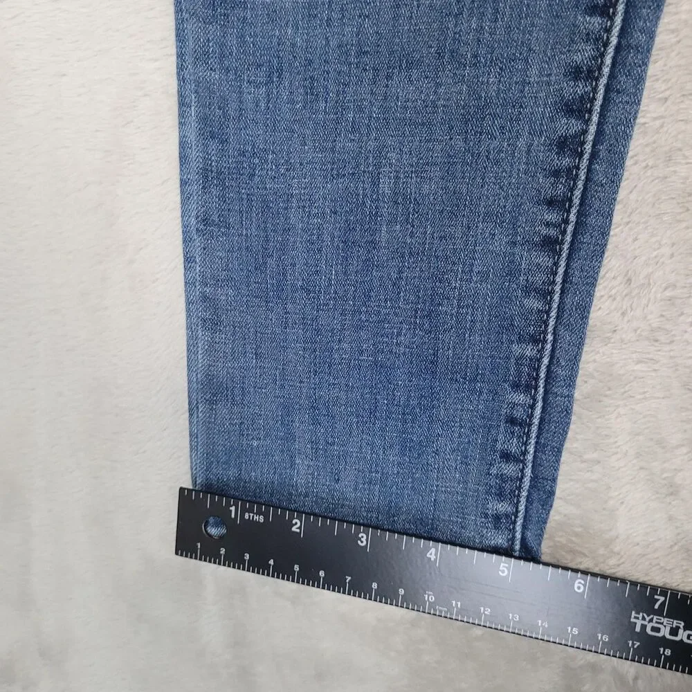 Levi's 711 Skinny Jeans Mens 31x26 Blue Med Wash Slim Stretch Denim Casual